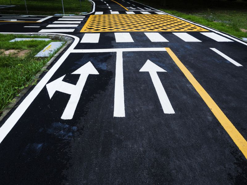 Crosswalk Marking Service in Houston, TX