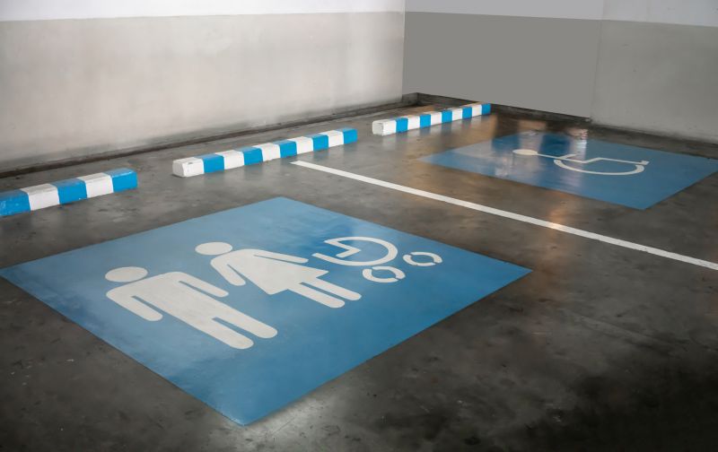 Parking Area Striping in Katy, TX