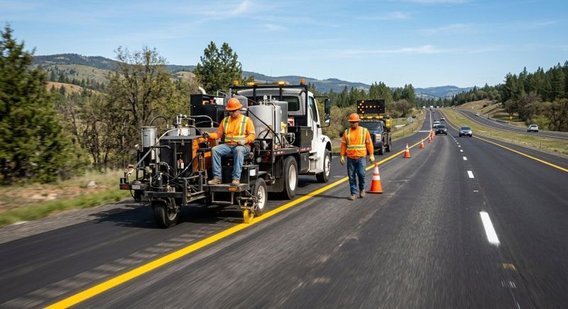 Pavement Striping Service in Orange County, CA