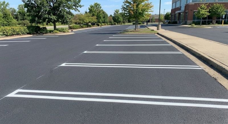 Asphalt Marking in Orange County, CA