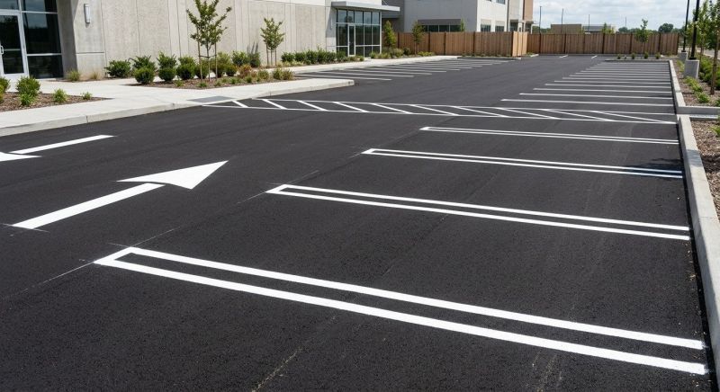 Asphalt Striping in Katy, TX