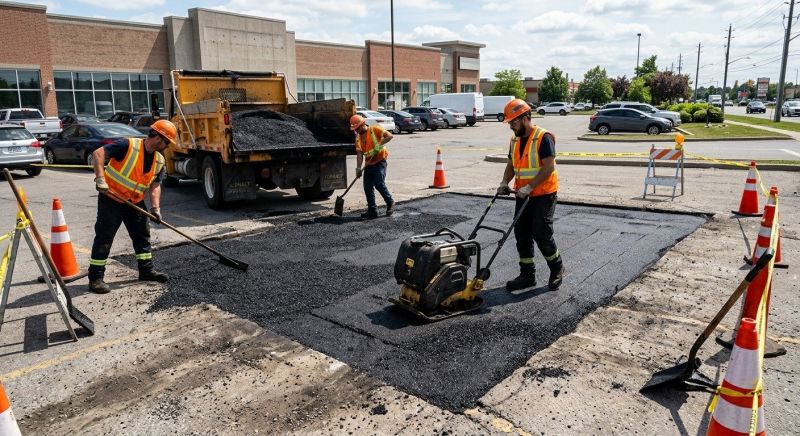 Commercial Paving Repair in Los Angeles, CA