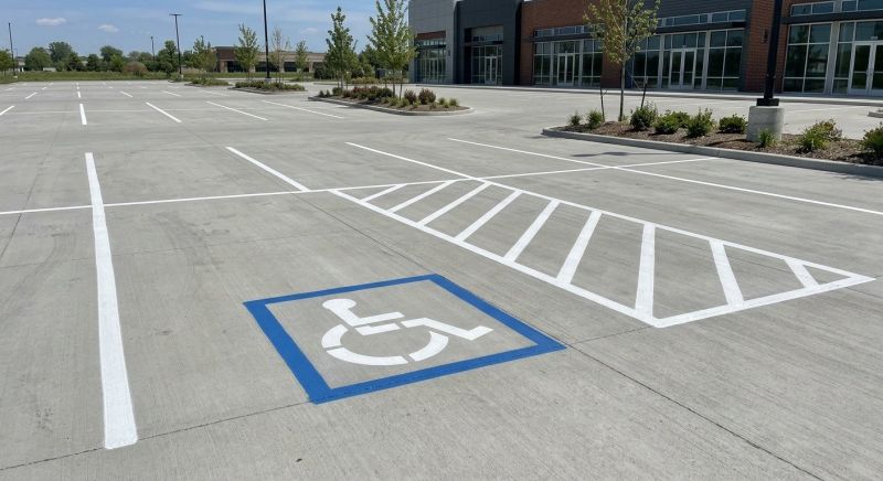 Concrete Parking Lot Striping in Temecula, CA