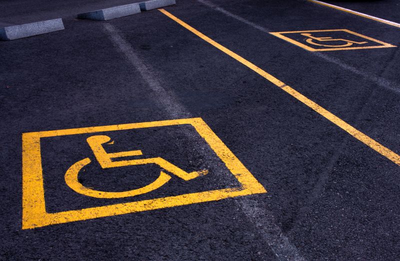 Disability Parking Marking in Acworth, GA