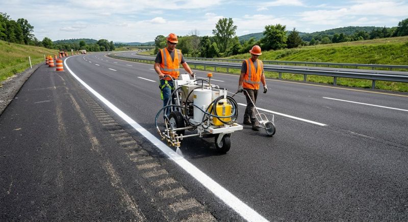 Line Striping Service in Acworth, GA