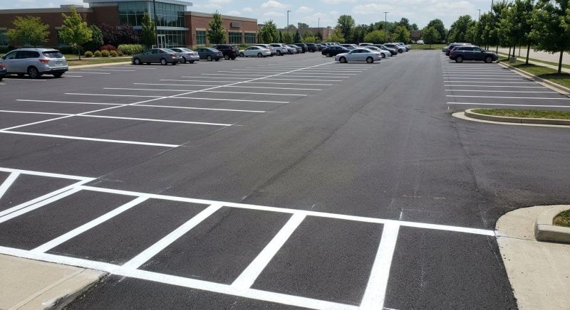 Parking Garage Striping in Acworth, GA