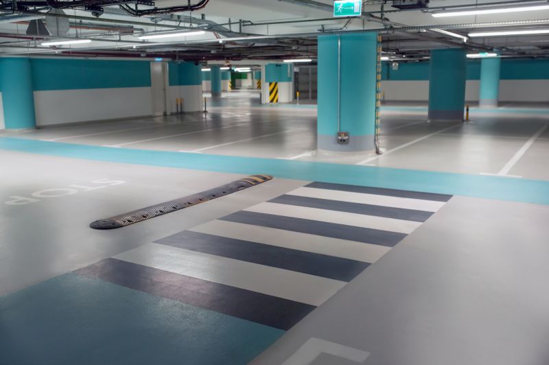 Parking Garage Striping in Canton, GA