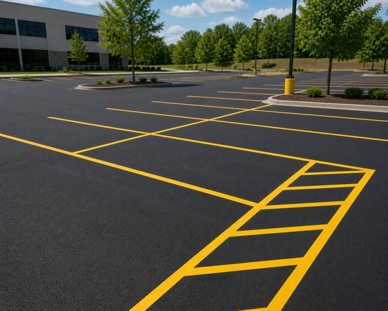 Parking Line Painting in Orange County, CA