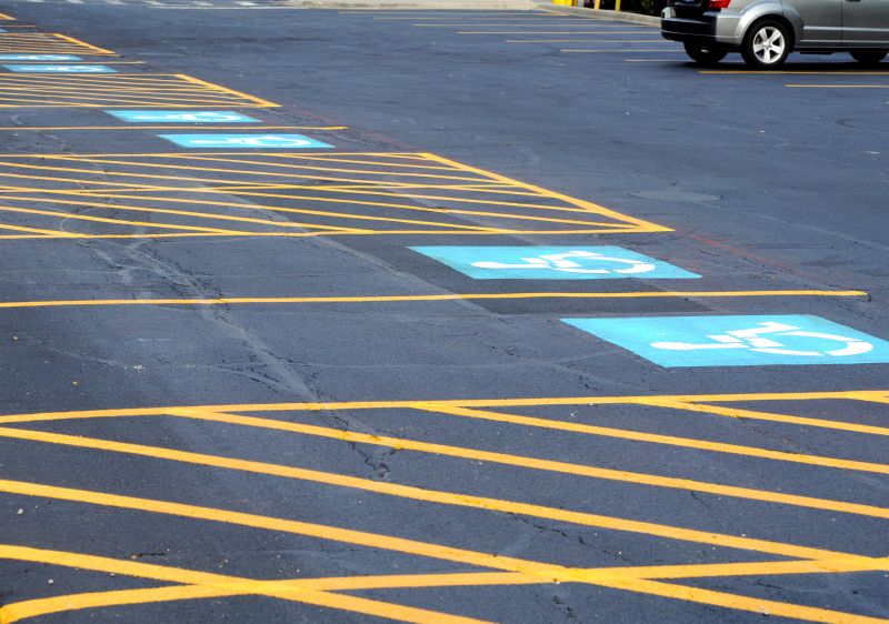 Parking Space Marking in Houston, TX