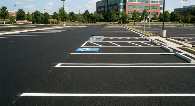 Parking Space Marking in Palm Springs, CA